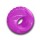 Outward Hound Bionic Opaque Ball Toy Medium, Purple